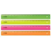 Линейка пластиковая 30см, СТАММ 