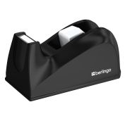 Диспенсер настольный Berlingo для канцелярской клейкой ленты, черный