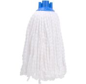 Насадка МОП веревочная для швабры, крепление еврорезьба, микрофибра, длина 24 см, 115 г, ЛАЙМА