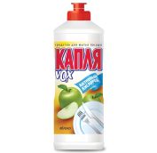 Средство д/посуды КАПЛЯ VOX 500мл, Яблоко