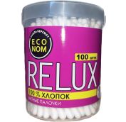 Ватные палочки 100 шт Бумфа РЕКЛЮКС цилиндр (24уп)