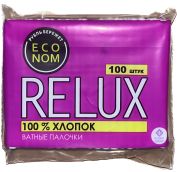 Ватные палочки 100 шт Бумфа РЕКЛЮКС пакет (52уп)