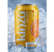 0,32л газ. нап. Кинза Апельсин ж/б 24*уп