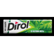 Жеват. резинка ДИРОЛ 13,6гр Мята 30*24
