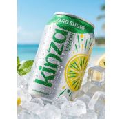 0,32л газ. нап. Кинза Лимон без сахара ж/б 24*уп