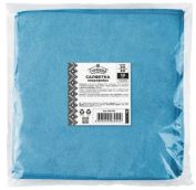 Салфетка из микрофибры 30х30  ГОРНИЦА (10уп х 10шт) голубая (100шт) АРТ.406-192