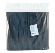 Трубочки для коктейля  8х240 черные AVIORA /24х250шт/ (6000) АРТ.401-981