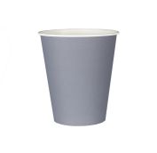 Бум стакан Л-ПАК 0,250л диам 80мм ГН СЕРЫЙ  (1000шт/кор)