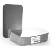 Крышка для алюмин. формы прямоуг. 685 мл 195х112мм 100 шт (900) картонно-алюмин. АРТ.402-729