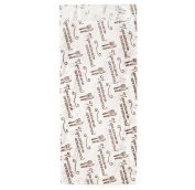 Пакет бумажный пищ. 220х90х40 жиростойкий Приятного аппетита белый 100шт (2500) AVOIRA под шаурму АР