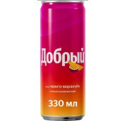 0,33л газ. нап. Добрый Манго-Маракуйя ж/б  12шт*уп