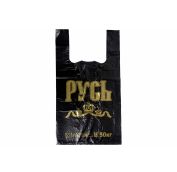 Пакет Майка СТВ 30х55 Русь Черная /20уп х 50шт/  8гр  (1000шт)