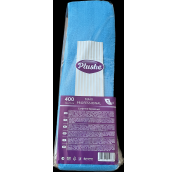 Салфетка Бум Plushe Maxi Professional,односл,с тисн, интенс цветов, 400л,4 в уп (Голубой инт)