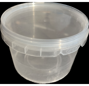 Банка/крышка 0,280л прозрачная /95*56/ Спектр-Пласт (200шт)