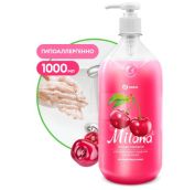 Мыло жидкое ГРАСС МИЛАНА 1000мл Спелая Черешня с дозатором ,АРТ. 126401