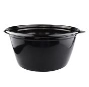 Тарелка ССПК-14155  /144*150*59/ (РР) черная 500 мл (300шт)