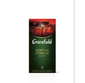 25х2г Чай ГРИНФИЛД КЕНИАН Санрайс черн