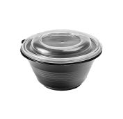 Тарелка ДНО ПР-МС-500 (PP)  черное Протек (540шт/480шт)