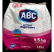 Порошок стир. ABC Авт 1,5кг ДЛЯ ЦВЕТНОГО белья