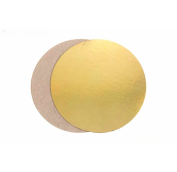 Подложка картонная 0,8мм д 90мм золото/одн НЕКО (200шт)