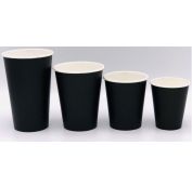 Бум стакан Л-ПАК 0,165л диам 70мм ГН ЧЕРНЫЙ (50шт*40уп/2000шт/кор.) Код крышки- 8682