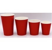 Бум стакан Л-ПАК 0,350л диам 90мм ГН Красный (1000шт/кор)