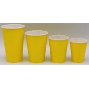 Бум стакан Л-ПАК 0,350л диам 90мм ГН ЖЕЛТЫЙ (1000шт/кор)