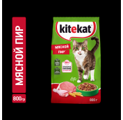 Корм для животных Kitekat Мясной пир 800г