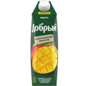 1л ДОБРЫЙ МАНГО Тетрапак /12