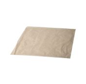 Обертка бум. пищ. бумага д/заворачивания и запекания 350х350 бурая 10кг (1уп) 1900шт