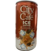 City Cafe Холодный кофейный напиток - карамель  180 мл