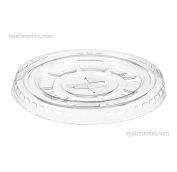 Крышка прозрачная плоская Pet VEGGO  с крестиком  д.95  (8упх100шт) (800шт)