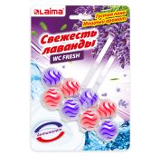 Туалетный блок шарики для унитаза освежитель 2 блока по 50г 