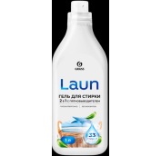ЖМС для стирки ГРАСС (GRASS) Laun 2в1 с пятновыводителем (флакон 1 л)(Арт.126122)