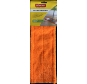 Насадка МОП для швабры OfficeClean Professional с карманами, 40*10см, микрофибра, светло-оранжевая