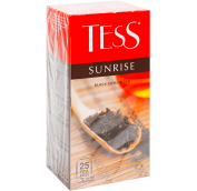 25х1,8г Чай TESS Sunrise Черный