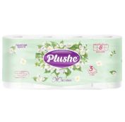 Туал Бумага Plushe Deluxe Light 8рул 