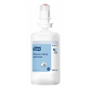 Картридж с жидким мылом-пеной одноразовый TORK (Система S4) Advanced, мягкое, 1 л, 520511